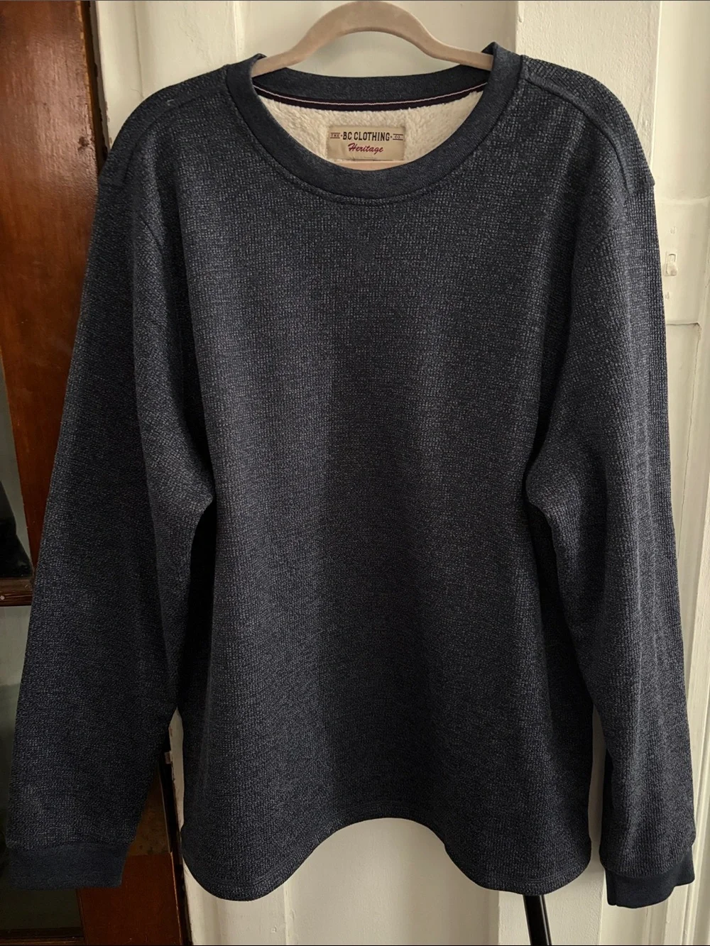 Men's Navy Crewneck Sweater